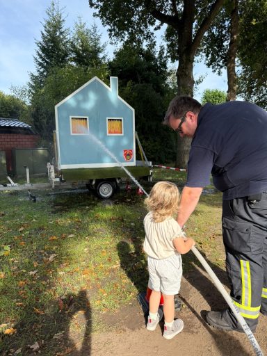 Feuerwehr Löschübung