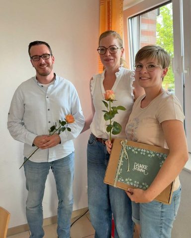 Dankeschön für bisherige Vorstandsarbeit